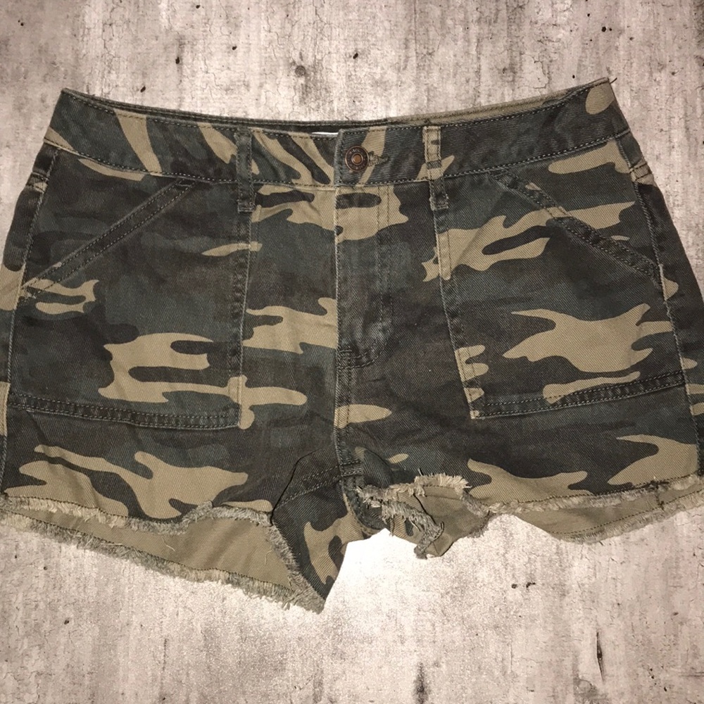 F21 Camo Shorts